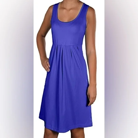 Columbia Marakesh Maven Omni-Shade Sun Protection Exercise Dress Foxglow Pink -S - Picture 4 of 4